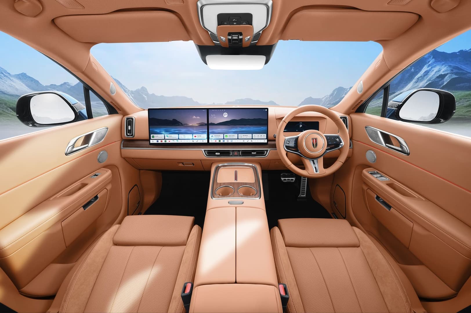 Interior: Saddle Brown