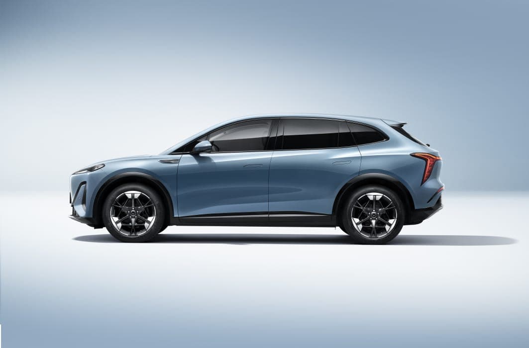 HONGQI E-HS5 in Serene Blue