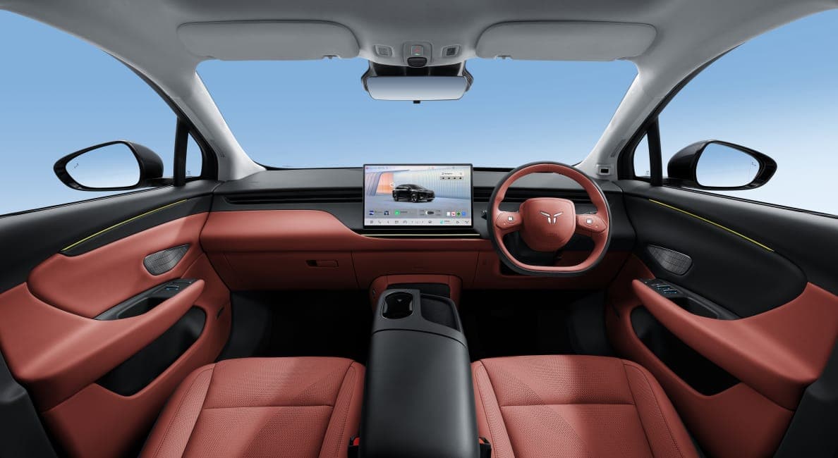 Interior: Black & Tan Brown